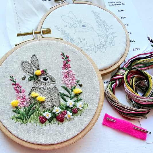 Berry Patch Bunny - Embroidery Kit