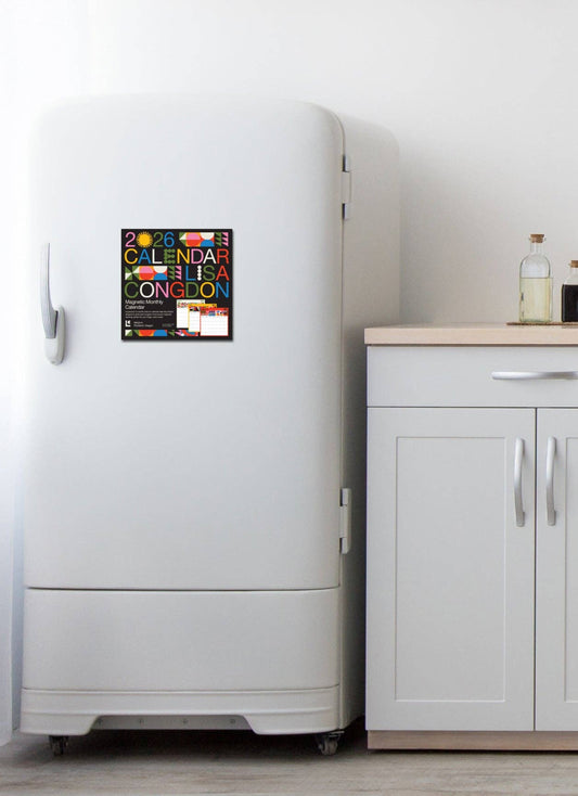 2026 Magnetic Calendar by Lisa Congdon