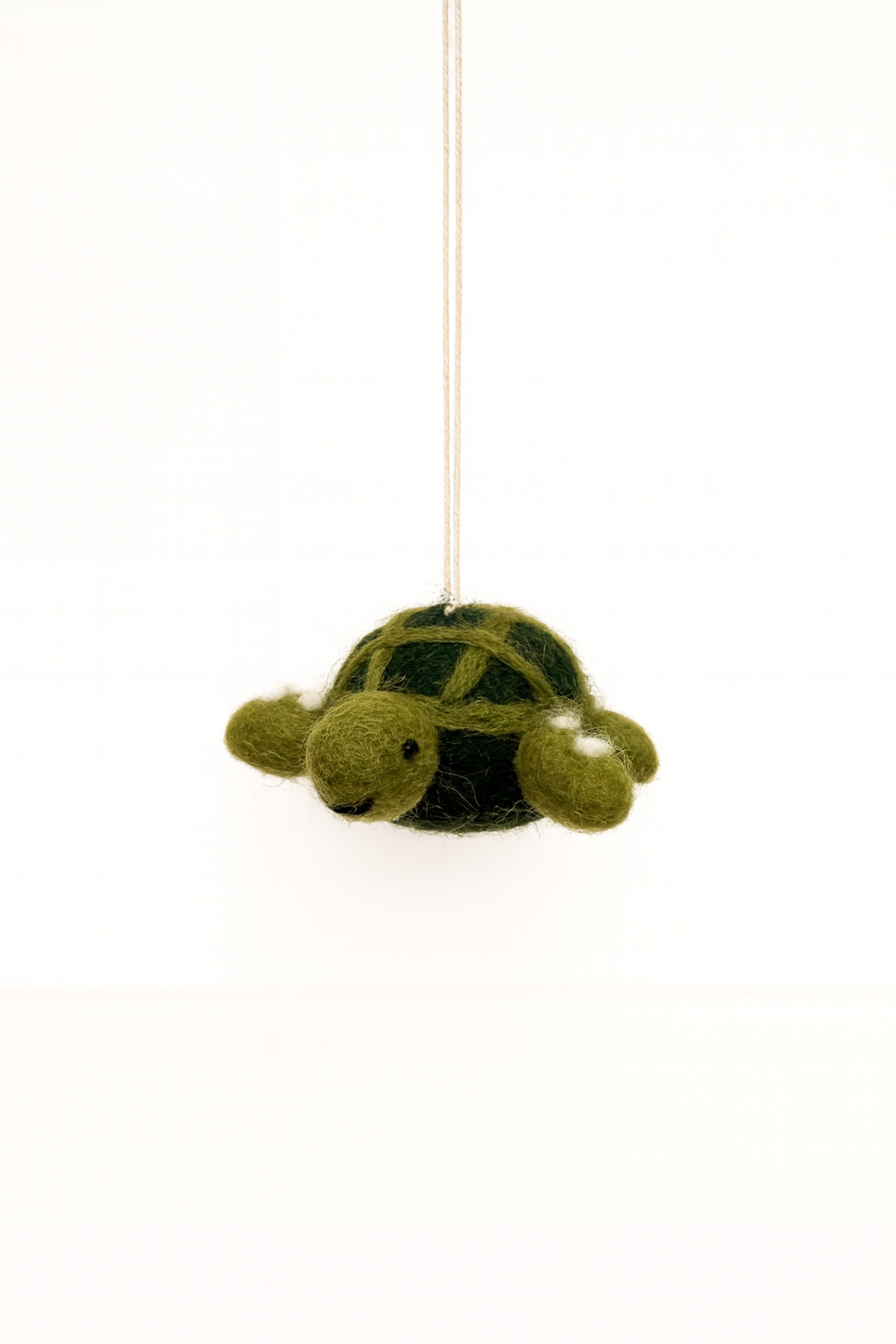 Tiny Turtle / Hand-Felted Christmas Ornament