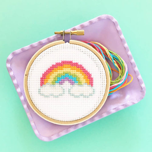Rainbow - Mini Cross Stitch Kit