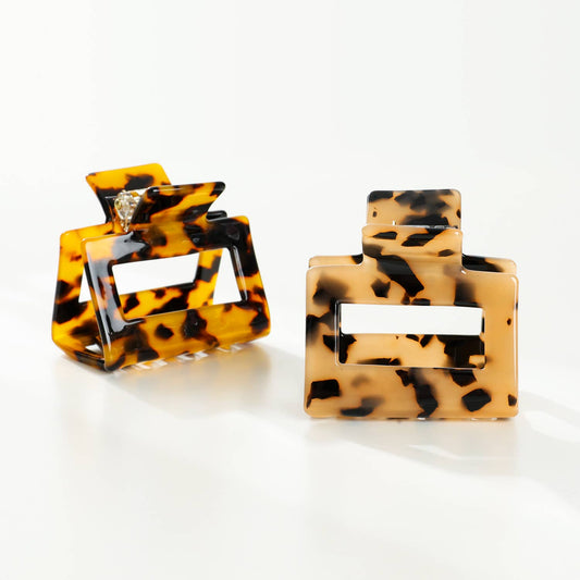 Classic Small Square Claw Clip