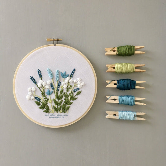 Embroidery Kit - Ocean Daydream