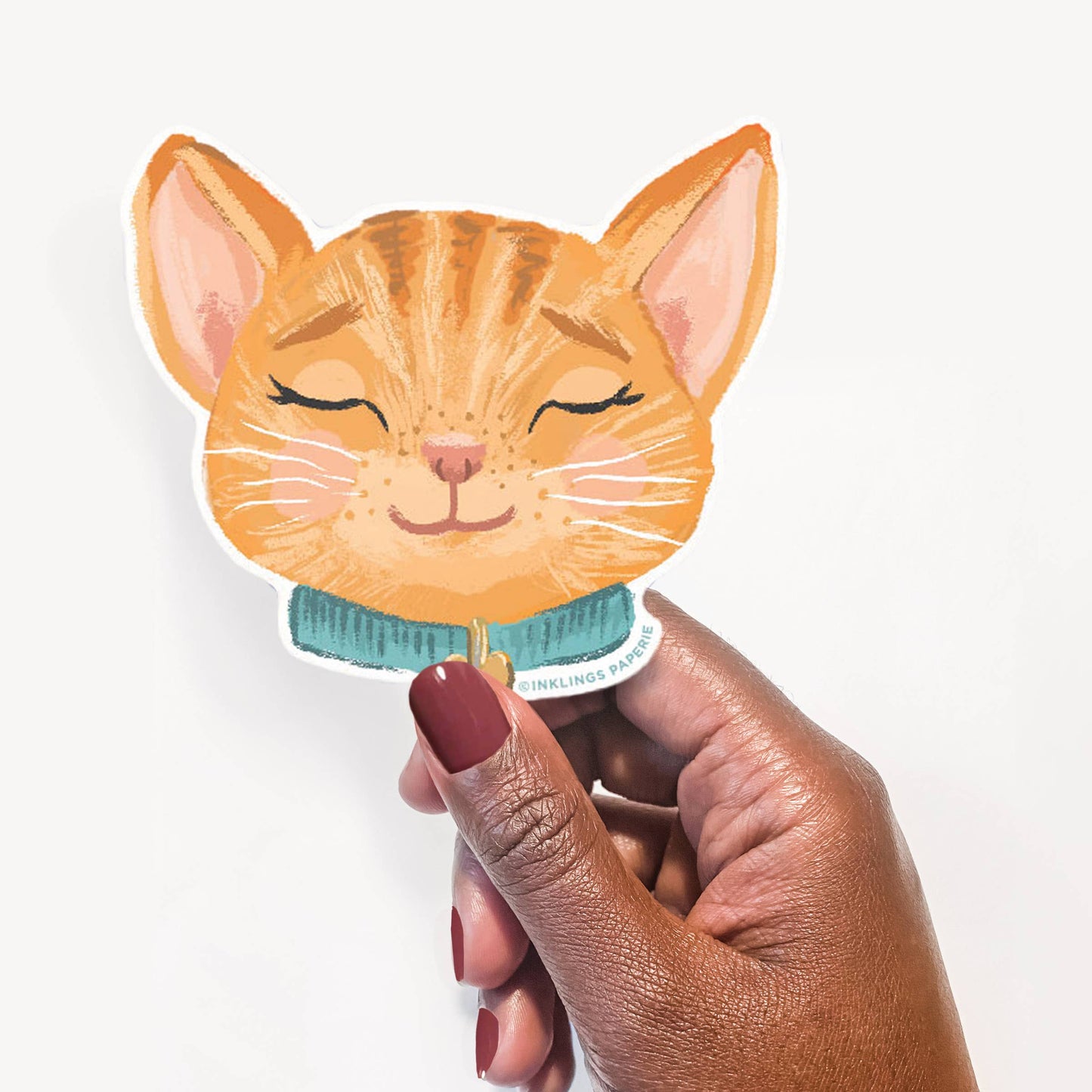 Vinyl Sticker - Ginger Cat