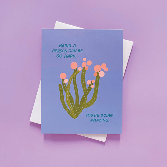 Doing Amazing - Encouragement Card