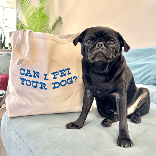 Can I Pet Your Dog - Tote Bag