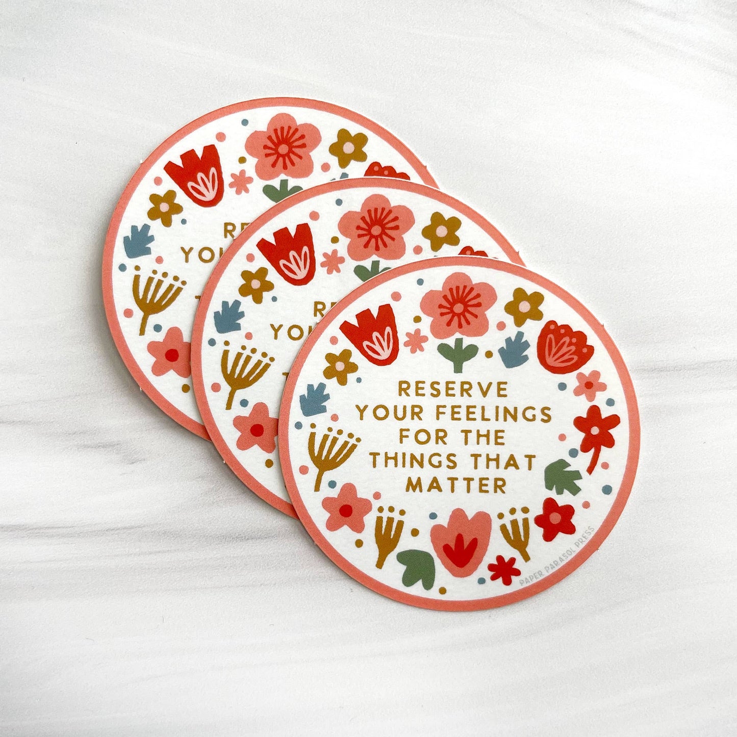 Reserve feelings Sticker