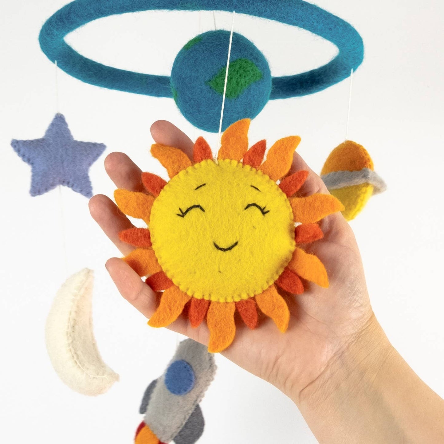 Baby Mobile - Nursery Décor - Planets and Space