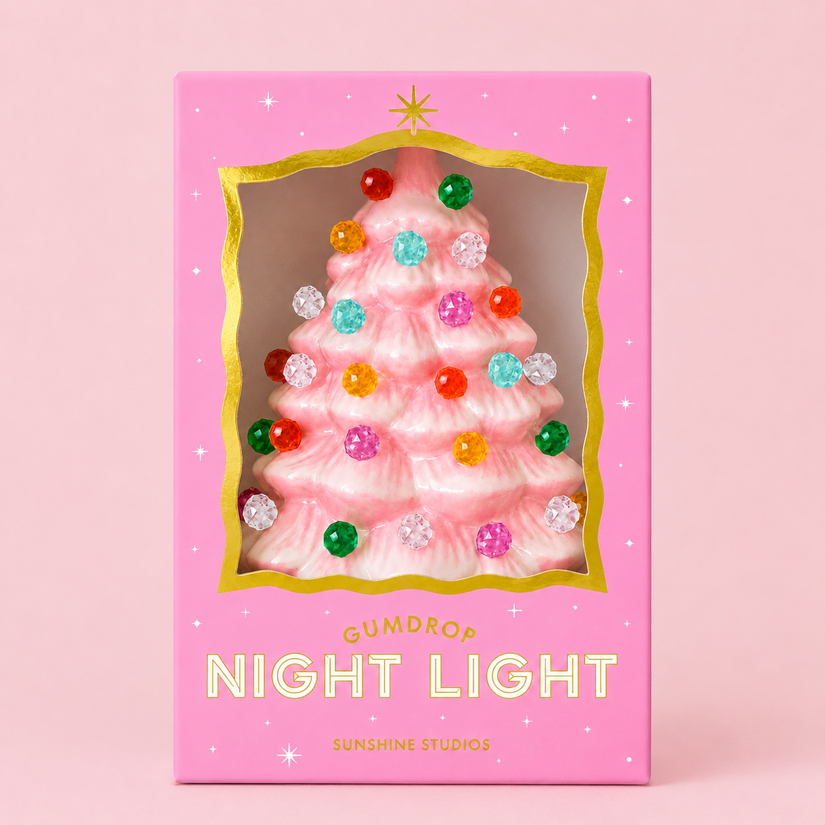 Gumdrop Tree Night Light | Pink