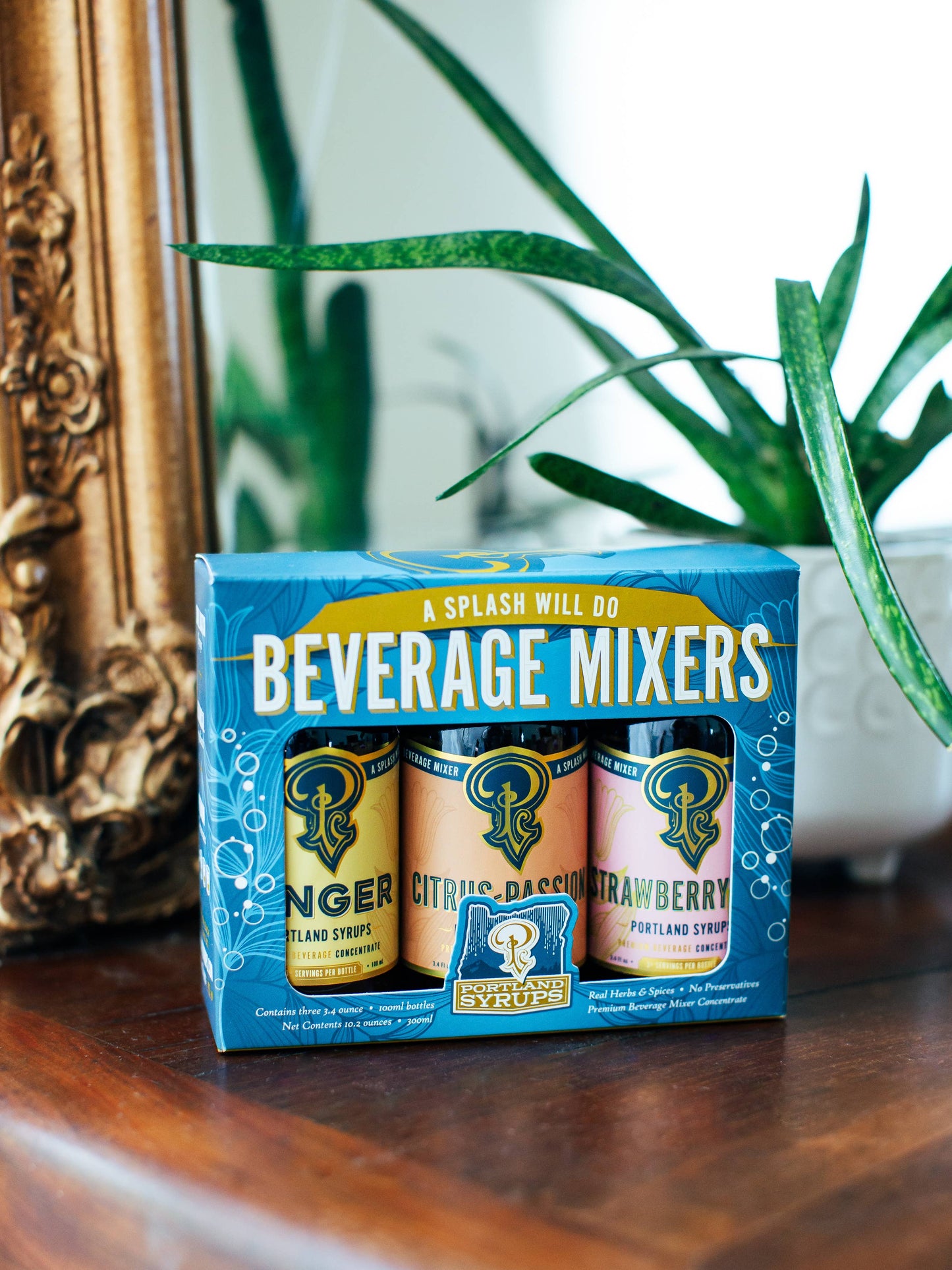 Gift Set - Blue Standard Cocktail / Mocktail Drink Mixers