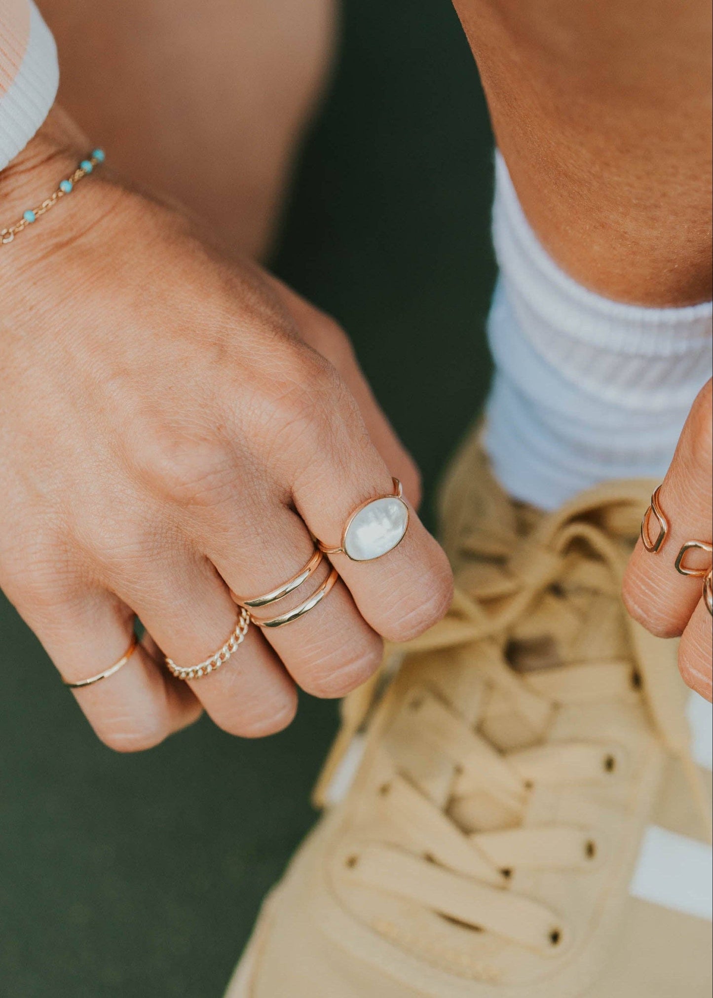 Mother of Pearl Ring
