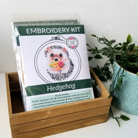 Hedgehog - Embroidery Kit