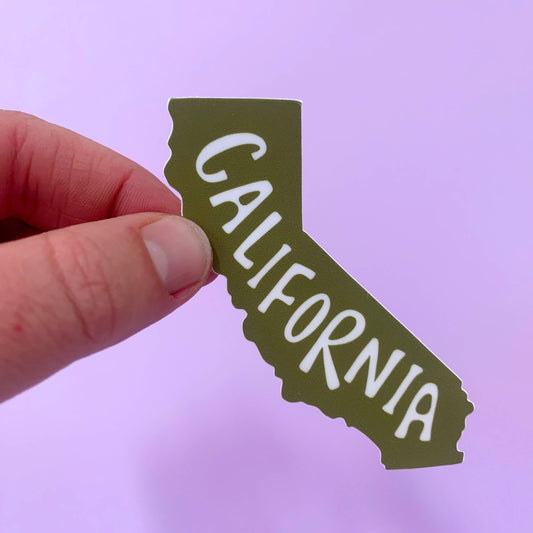 California - Vinyl Sticker