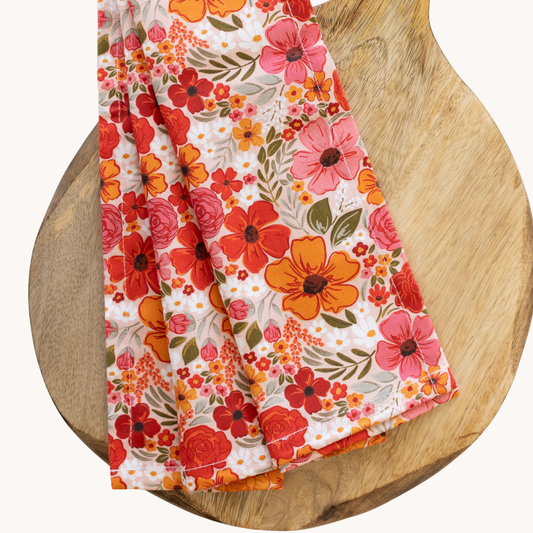 Pack of 2 Rosewood Blooms Tea Towels