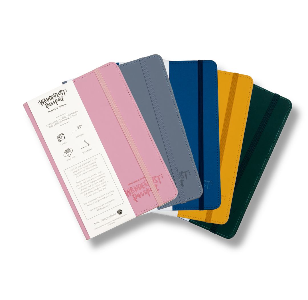 Wanderlust Passport - Travel Journal