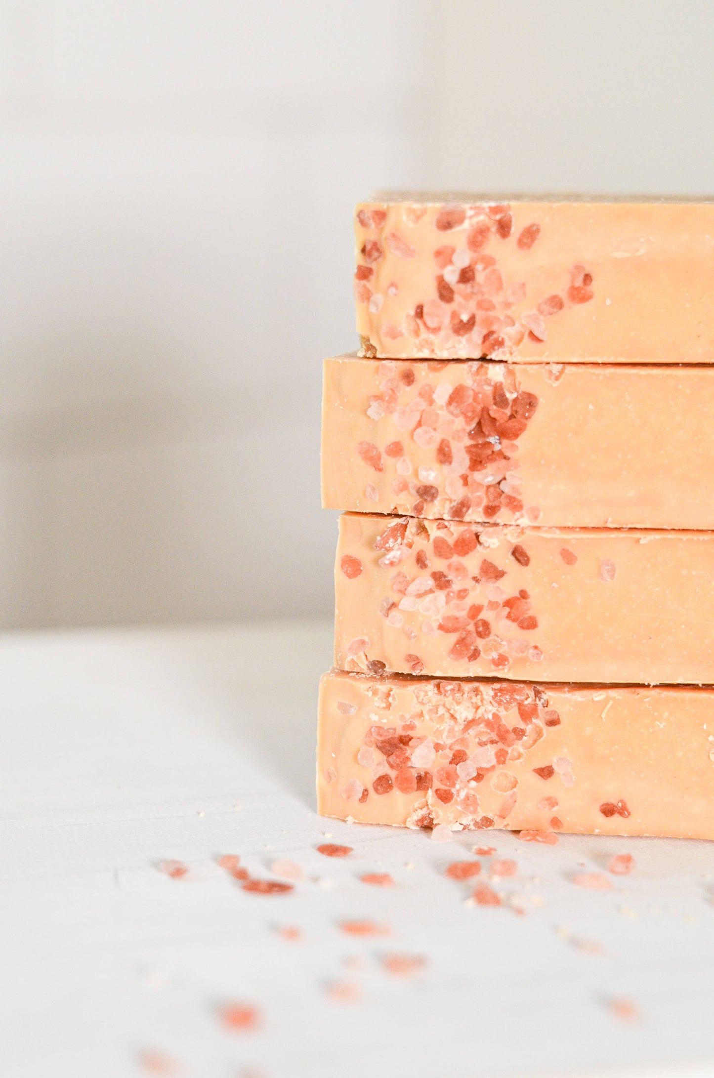 Pink Salt + Grapefruit Handmade Tallow Soap Bar