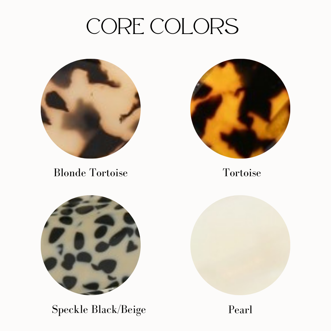 Classic Small Square Claw Clip