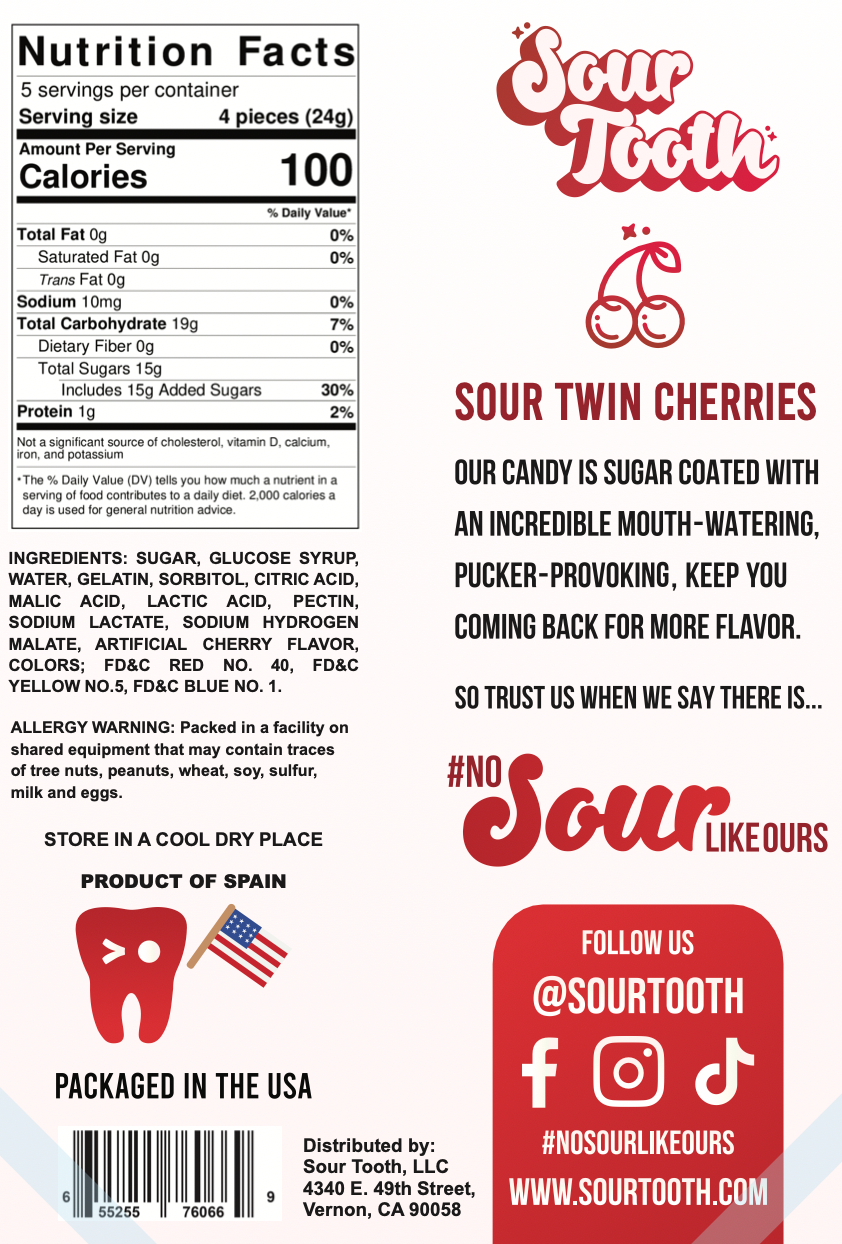 Sour Twin Cherries