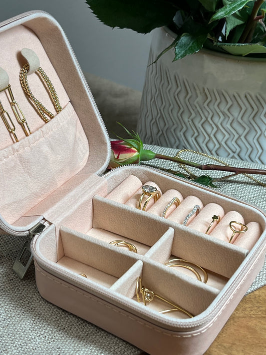 Jewelry Zip Case - Small Square