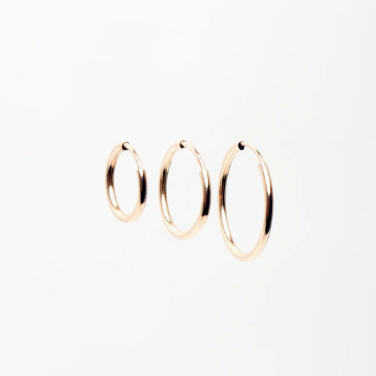 Endless Hoop Earrings (pair)