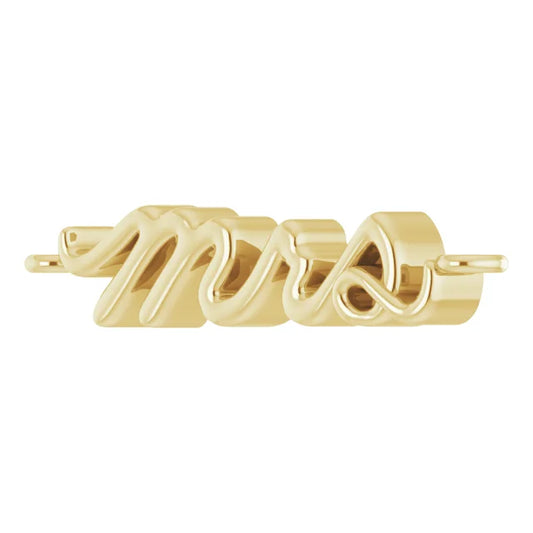 14K Gold MRS Connector