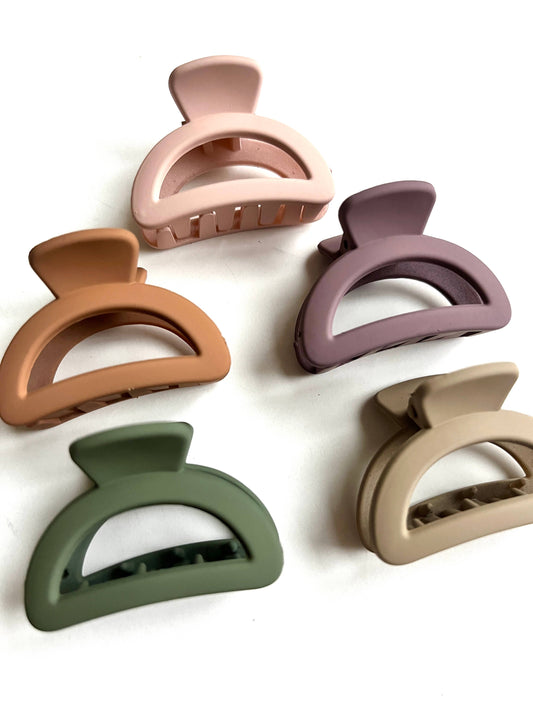 Half Moon Hair Claw Clips - S