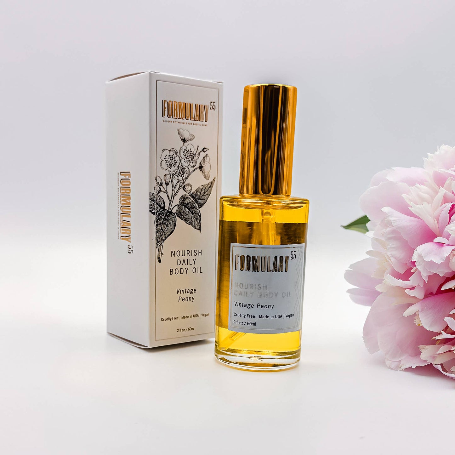 NEW Vintage Peony - Nourish Daily Body Oil (2oz)