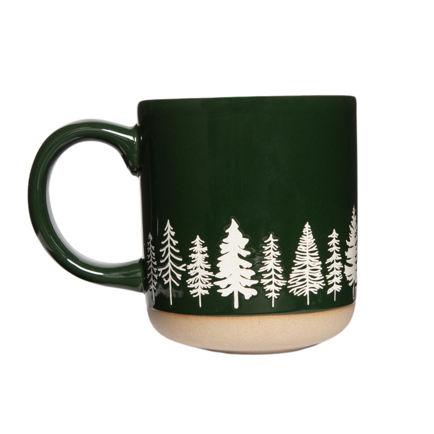 Pine Trees - Stoneware Coffee Mug