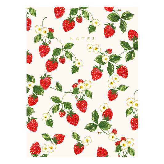 Strawberries 6" x 8" Notebook | Pads, Planners & Journals