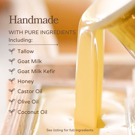 Milk + Honey | Goat Milk Tallow Bar Soap for Sensitive Skin