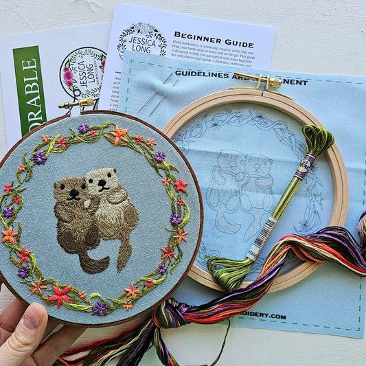 Otterly Adorable - Embroidery Kit