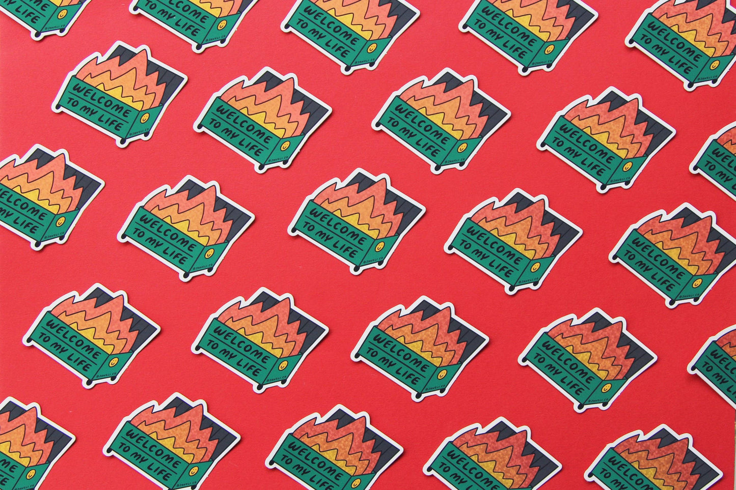 Welcome to My Life Sticker