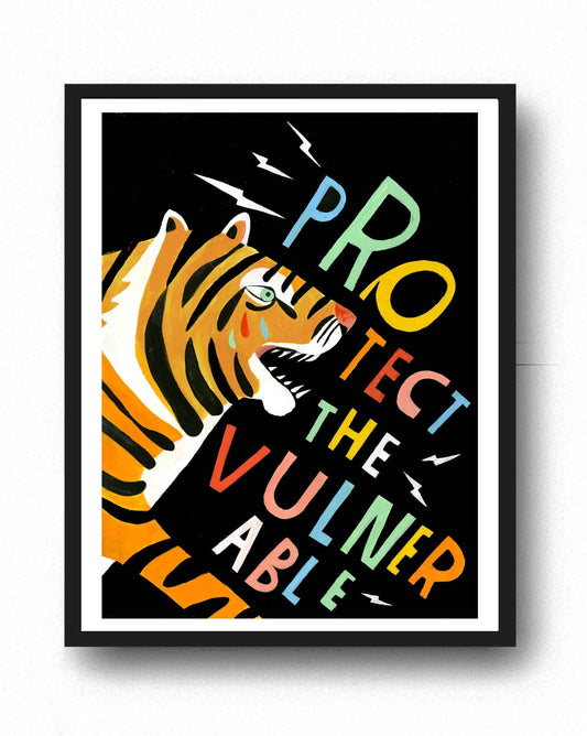 Protect the Vulnerable - Art Print