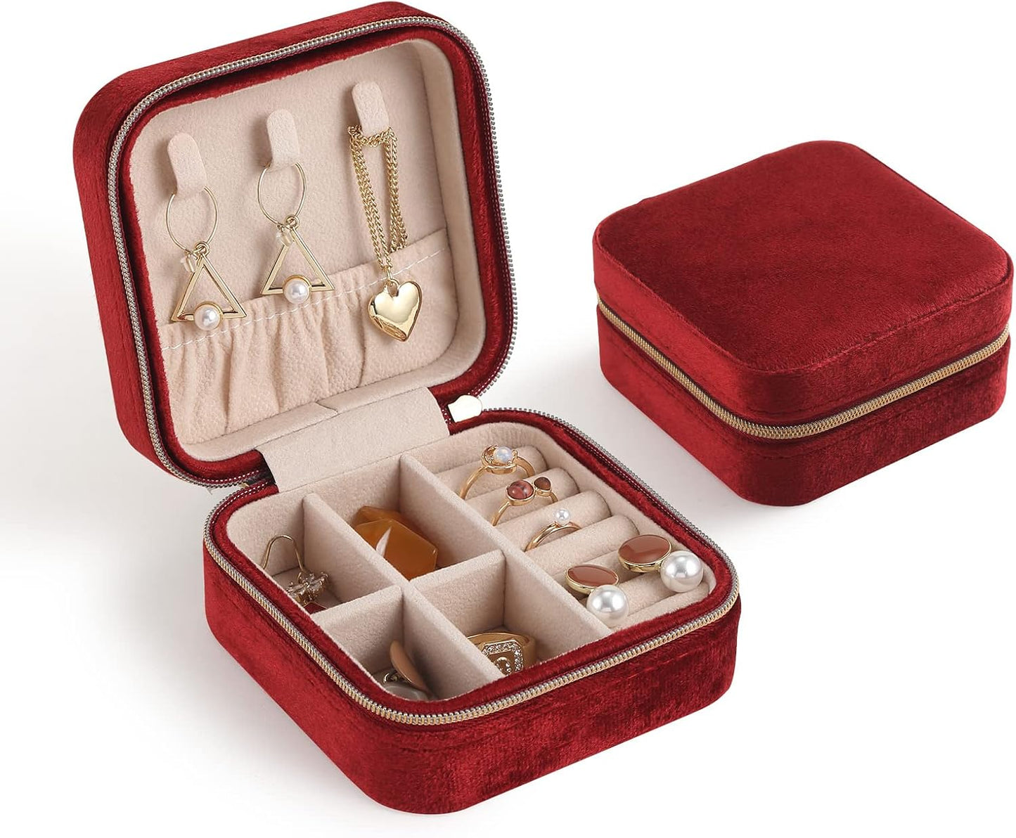 Jewelry Zip Case - Small Square
