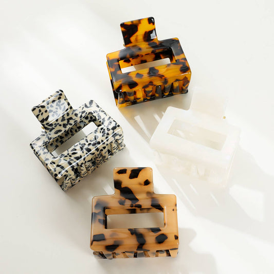 Classic Small Square Claw Clip