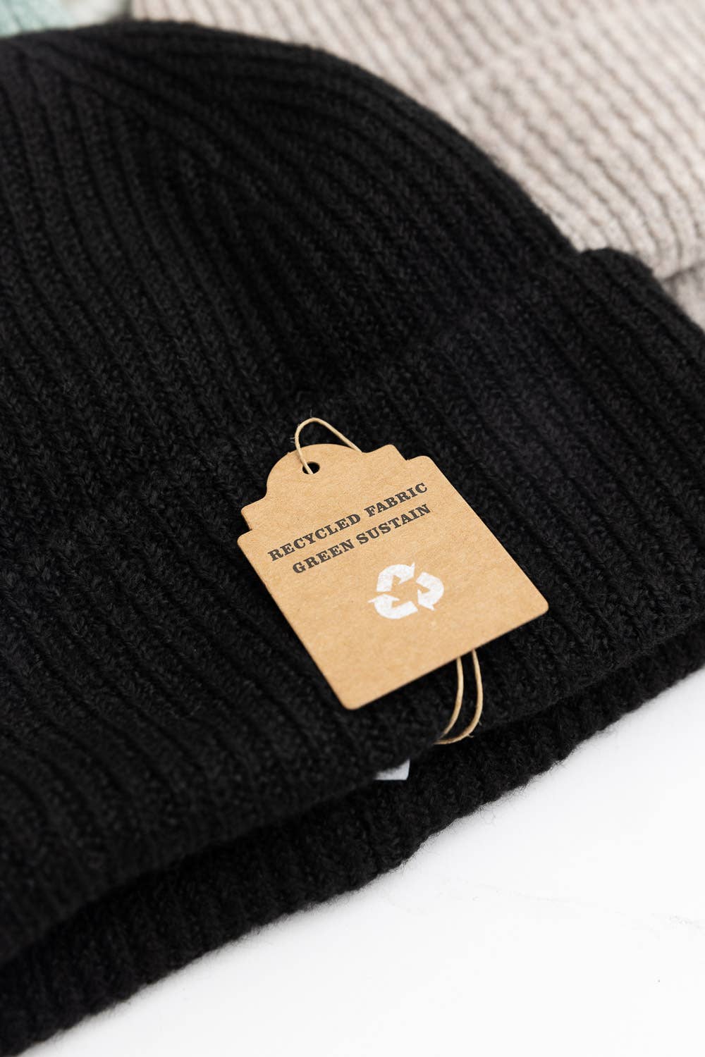 Recycled Material Winter Beanie - Eco-Conscious Style 🌍