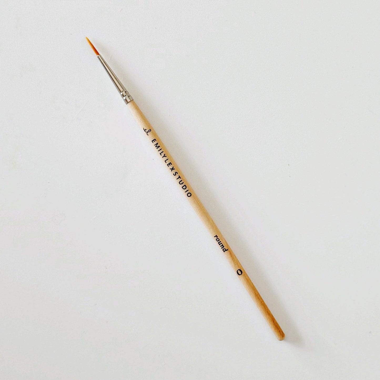 Watercolor Paintbrush Set - Set of five wood brushes