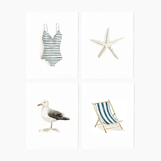 Summer assorted notecard set