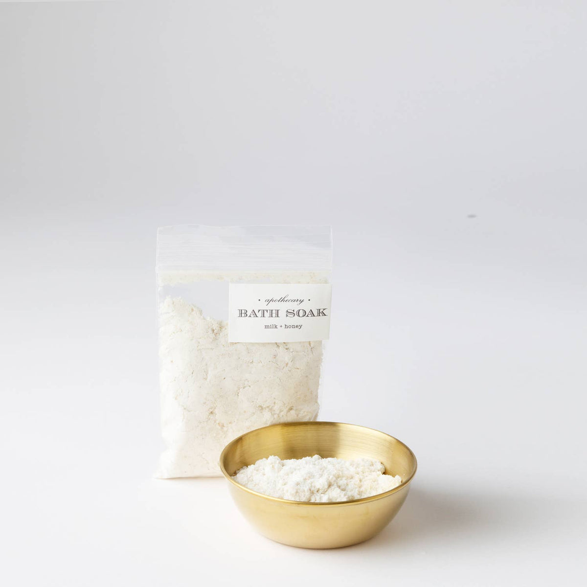 Milk + Honey Bath Soak 16 oz. Pouch | salts gift refill