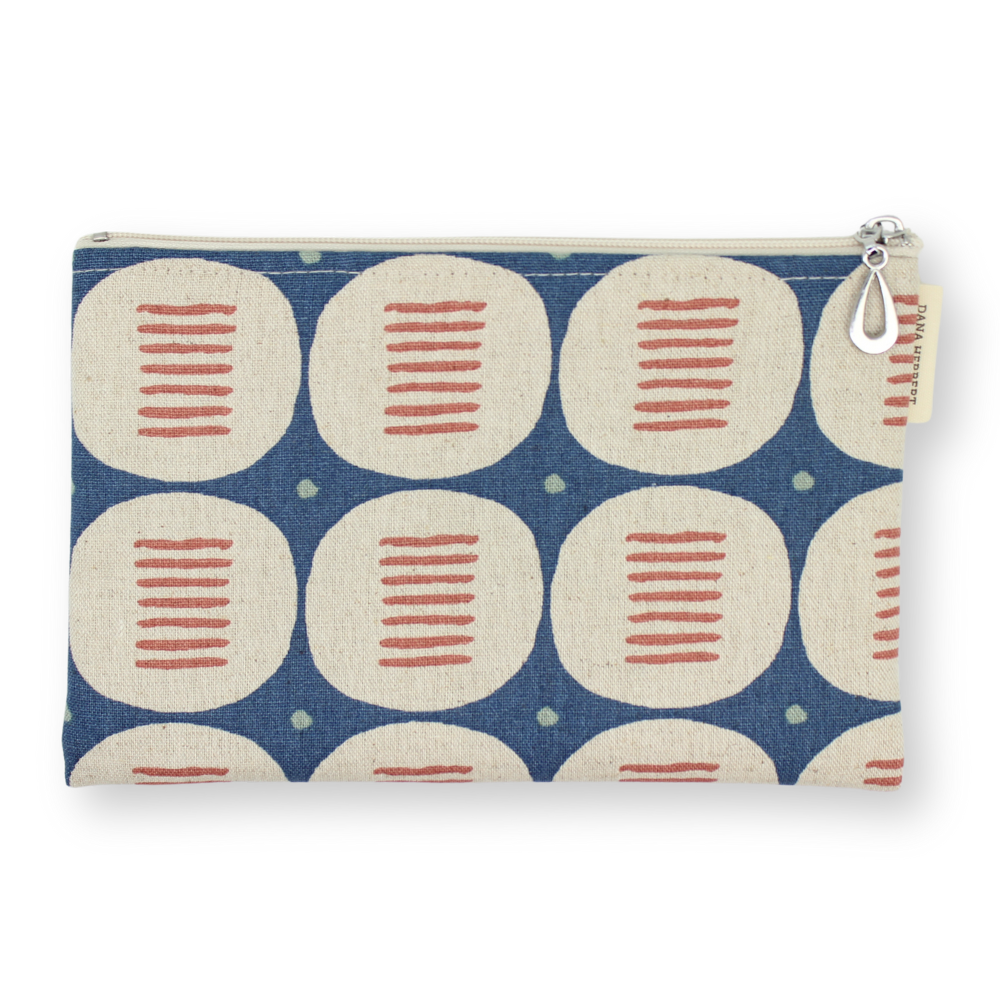 Canvas Wallet - Medium Zip Pouch
