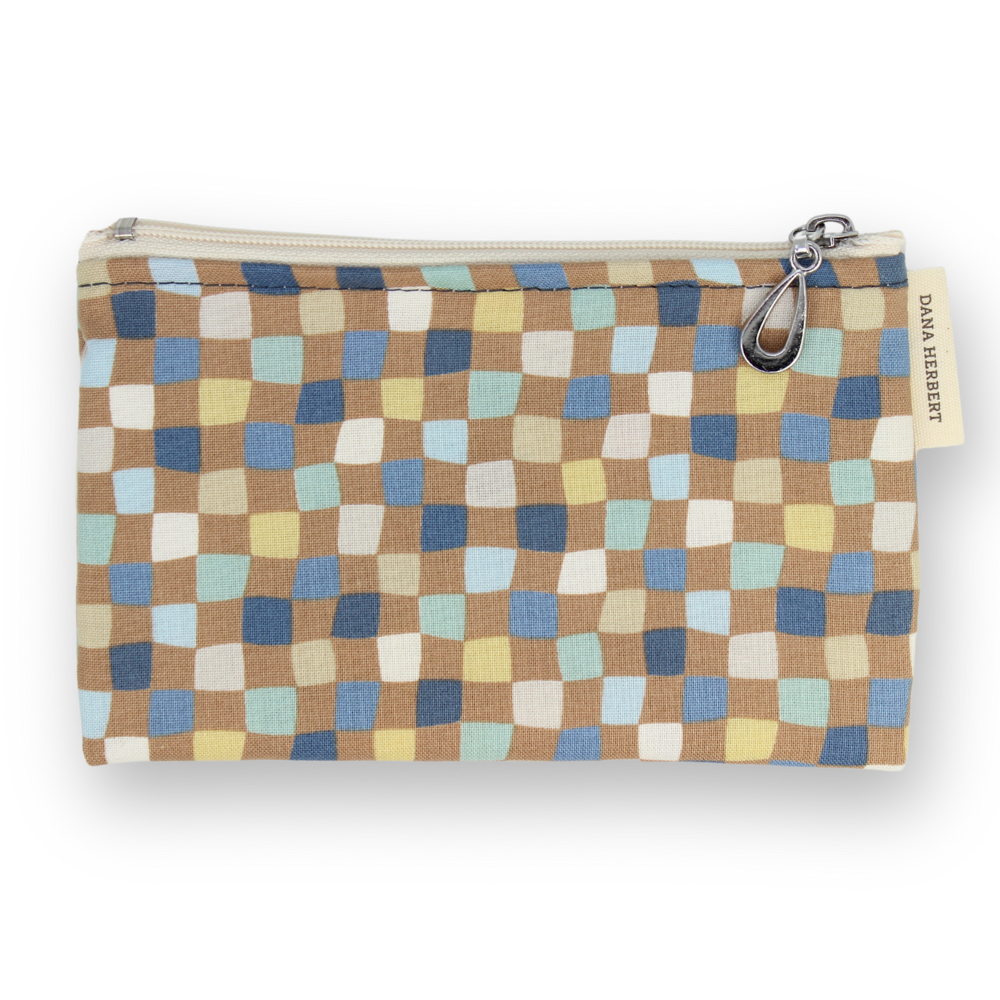 The Coin Purse | Small Zip Pouch | Cotton