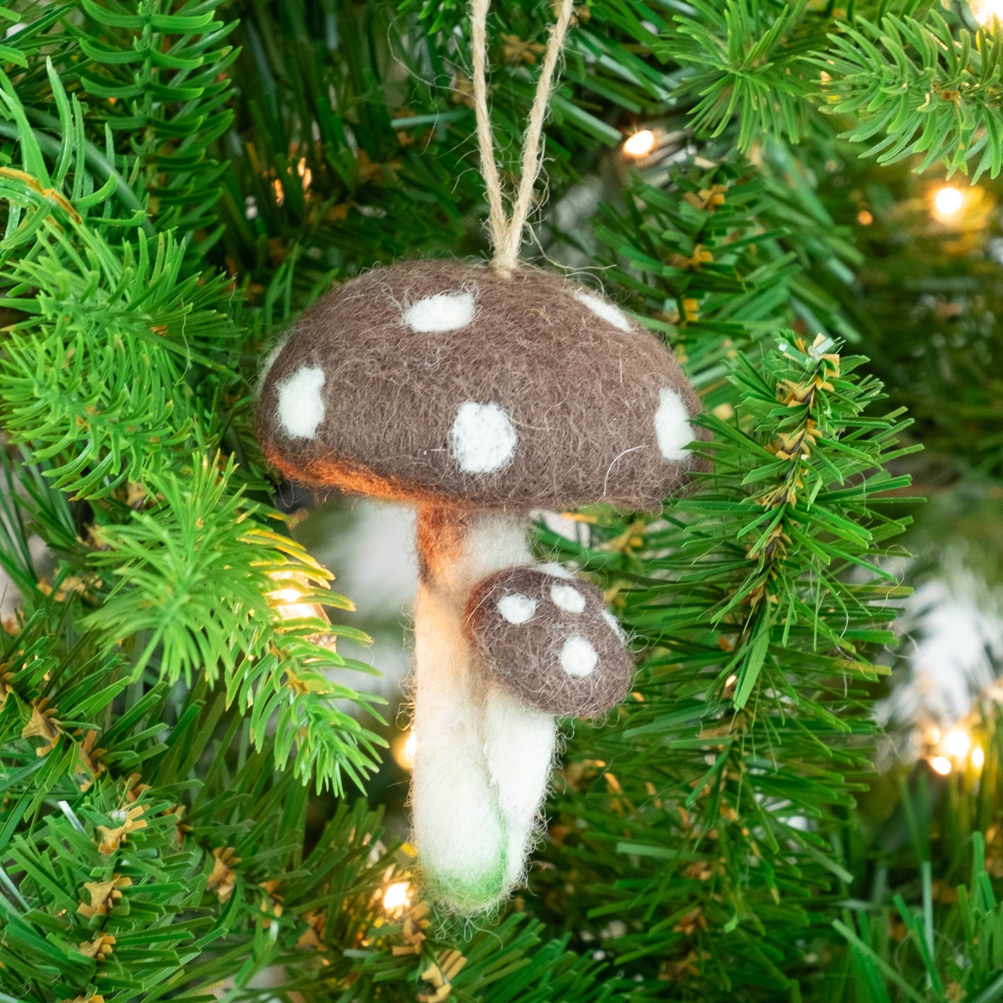 Ornament - Felt Mushrooms