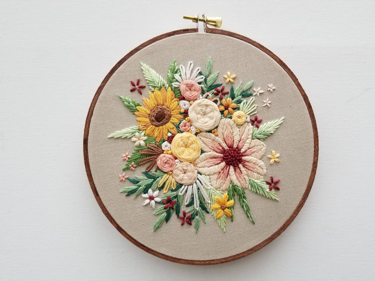Floral Harvest - Embroidery Kit
