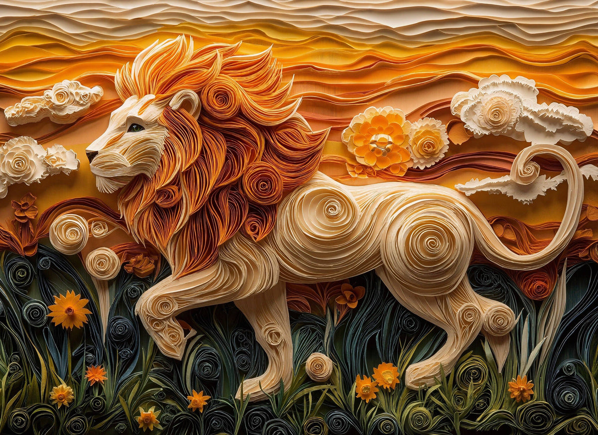 No. 1 - Golden Lion - 1000 Piece