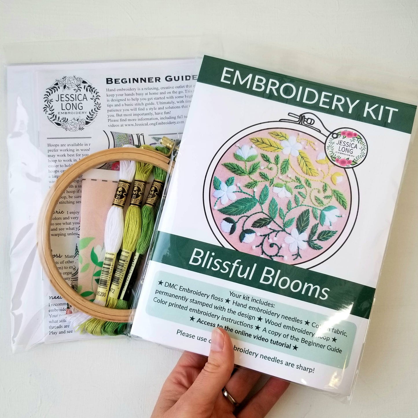 Blissful Blooms - Embroidery Kit