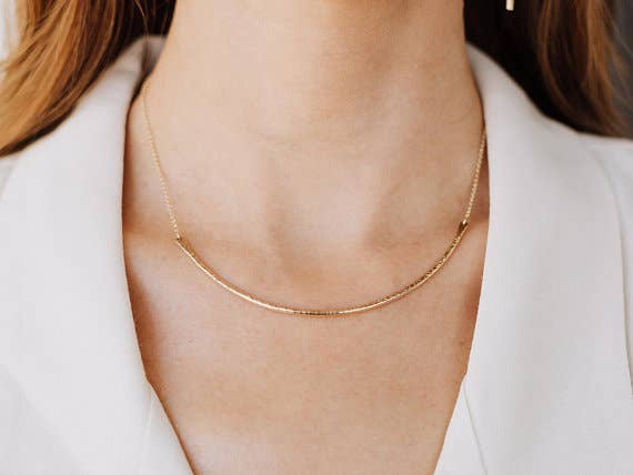 Contour Collar Necklace