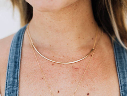 Contour Collar Necklace