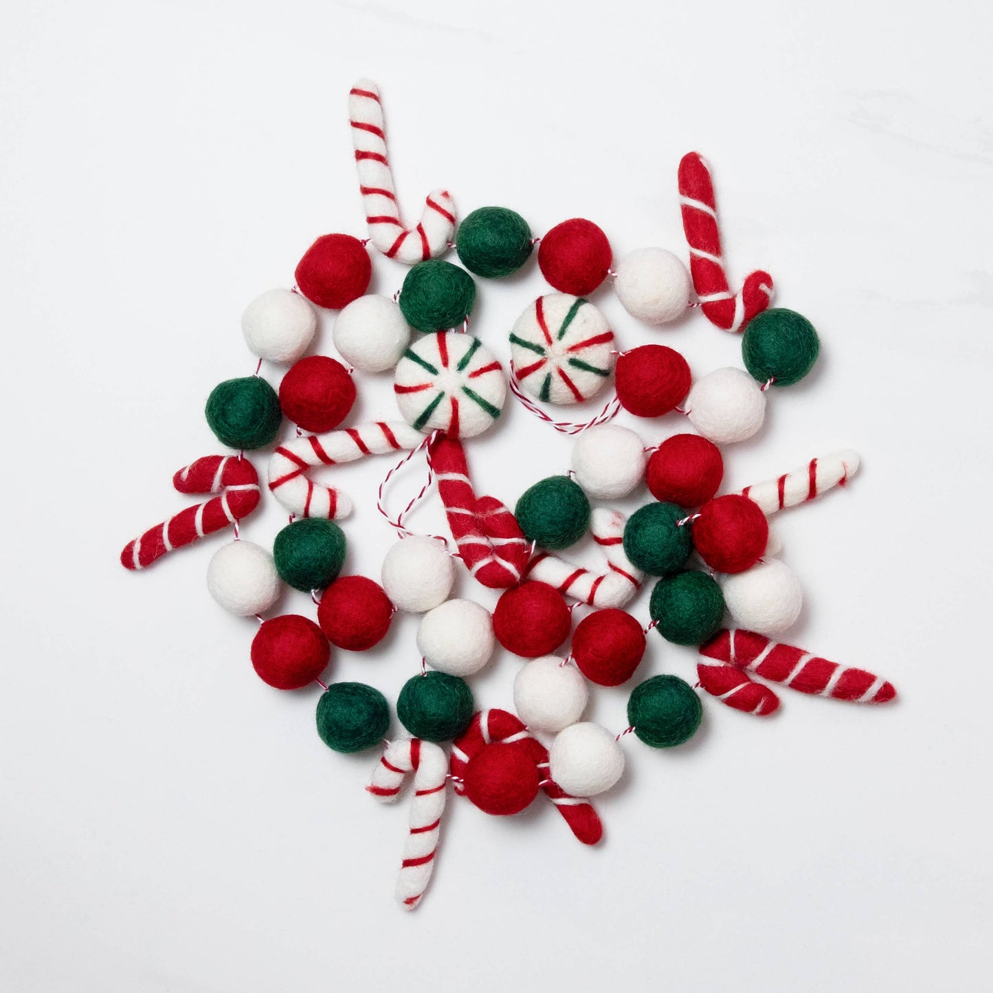 Garland - Christmas Decor - Candy Cane