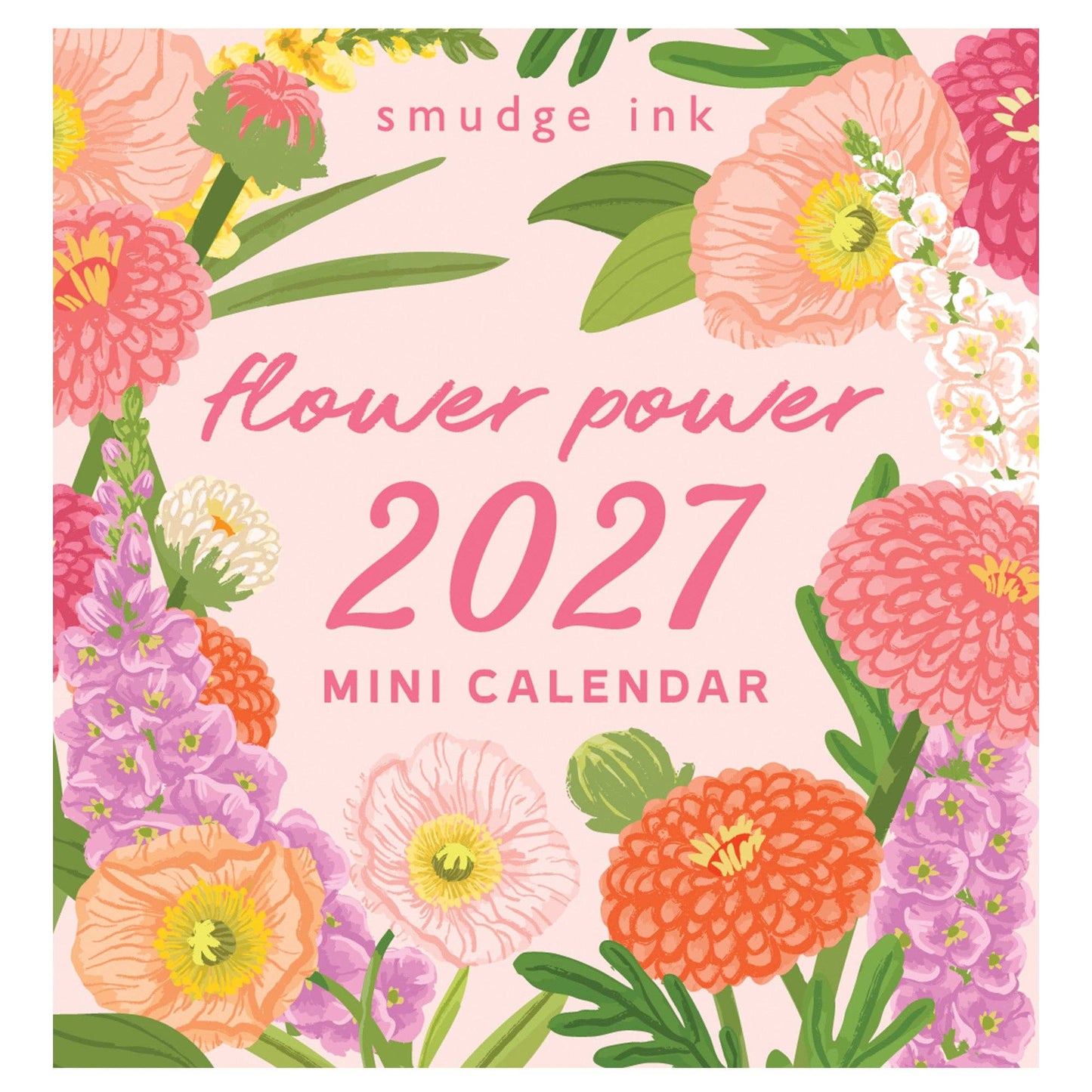 2027 Flower Power Mini Calendar