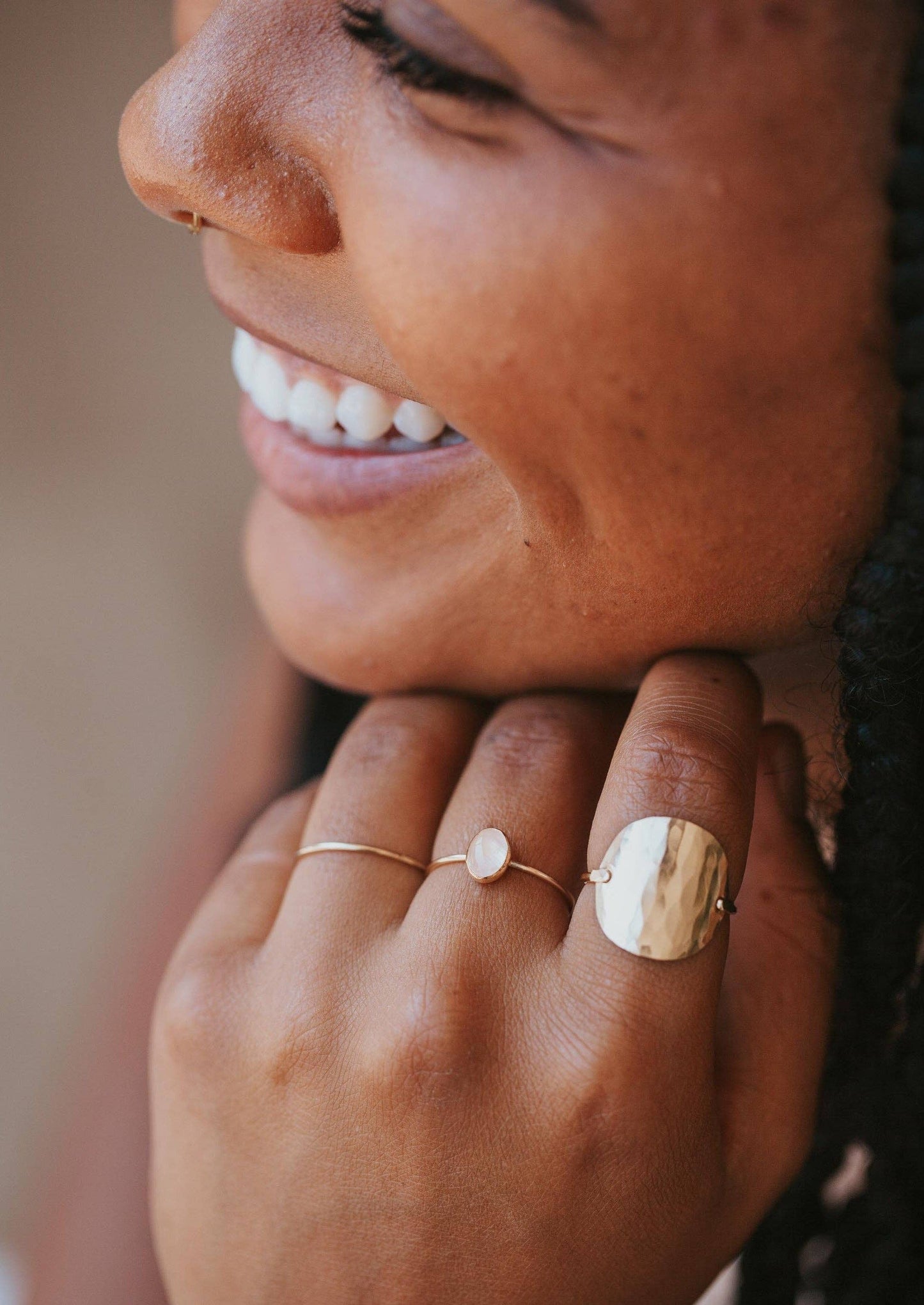 Rose Quartz Ring