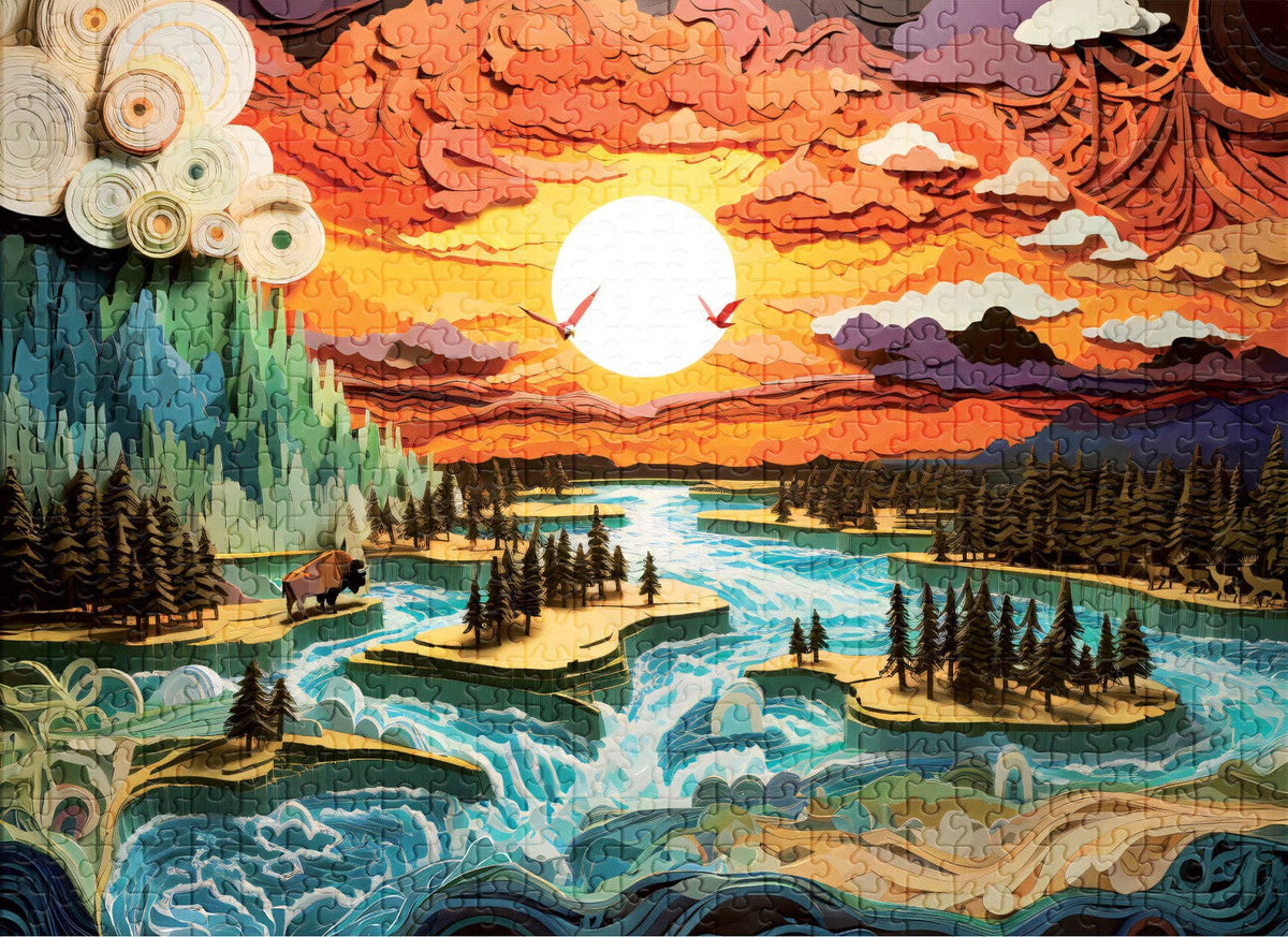 No. 18 - Big Sky Country - 1000 Piece